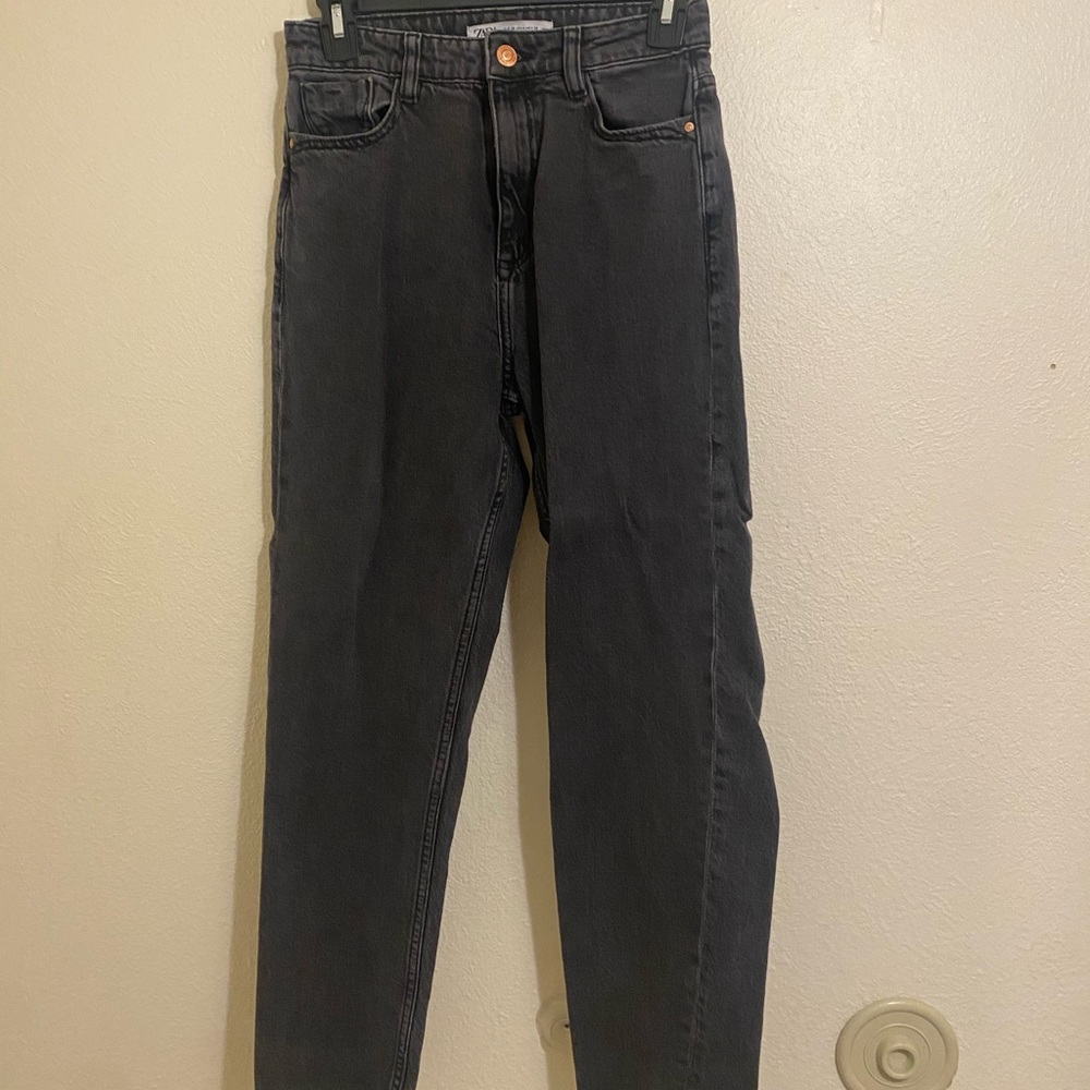 black zara jeans🕷️